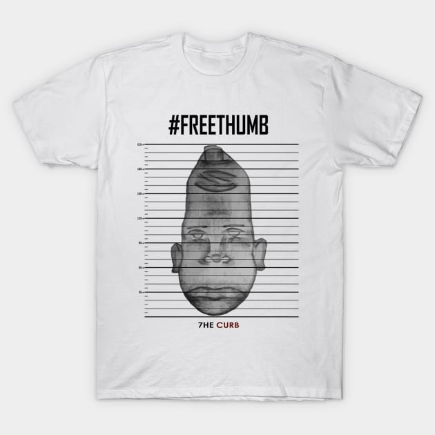 FreeThumb Color T-Shirt by 7he_Curb_Clothing